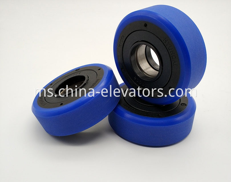 Step Roller for Hyundai Outdoor Escalators 76*25*6204